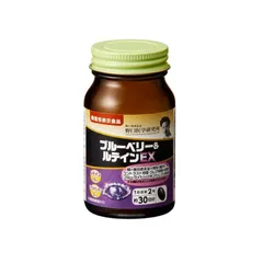 Viên uống hỗ trợ bổ mắt Blueberry & Lutein EX Noguchi - Tăng cường thị lực, giảm tình trạng khô mờ nhòe mắt, 60 viên Nhật Bản.