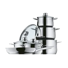 Bộ Nồi 6 Món WMF Diadem Plus Thép Không Gỉ 18/10 - Nồi Nấu Đa Năng Cho Tất Cả Các Loại Bếp, Bộ Nồi Chất Lượng Cao