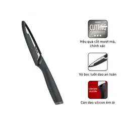 Dao Gọt Trái Cây Tefal Comfort K2213504 - Lưỡi Dài 9cm Sắc Bén, Chống Trầy Xước, Dụng Cụ Nhà Bếp Tiện Dụng