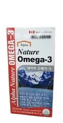 Dầu cá Omega 3 Alpha Nature 365 viên – Hỗ trợ thị lực, trí não, đẹp da, tăng cường sức khỏe tim mạch, dễ uống, không mùi tanh
