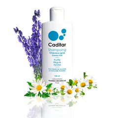 Dầu Gội Caditar Shampoing Cheveux Gras 150ml - Chỉ Dành Cho Tóc Bóng Dầu, Làm Sạch Sâu, Dưỡng Tóc Mượt Mà, Chăm Sóc Da Đầu