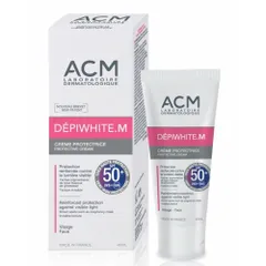 Kem Chống Nắng ACM Depiwhite M Protective SPF50+ - Bảo Vệ Da Khỏi Tia UV, Ngừa Nám Sạm, Phù Hợp Mọi Loại Da, 40ml