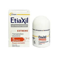 Lăn khử mùi Etiaxil 15ml - Giúp giảm hôi nách hiệu quả, không mùi, không gây ố vàng áo, phù hợp cho da nhạy cảm