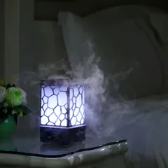 Máy Khuếch Tán Tinh Dầu Đèn Ngủ LED 7 Màu - Thiết Bị Gia Đình Thông Minh, Phát Tán Hương Thơm, Tự Động Tắt Khi Hết Nước