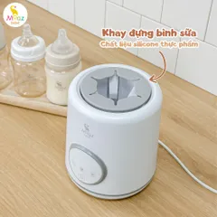 Máy Lắc và Giữ Ấm Bình Sữa Moaz Bebe MB079 - Thiết Bị Thông Minh Giúp Mẹ Tiện Lợi, Giữ Nhiệt và Lắc Sữa Đều Ổn Định