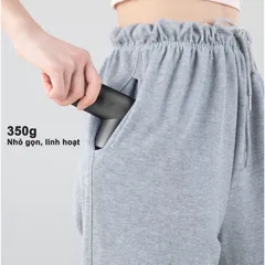 Máy massage cầm tay Wolonow FGMN-R-35 - 4 đầu massage linh hoạt, 5 chế độ, giảm căng cơ hiệu quả, thiết kế nhỏ gọn, sử dụng dễ dàng.
