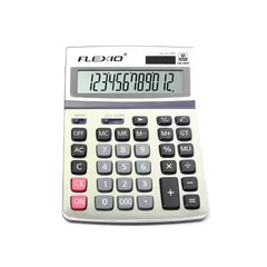 Máy tính cầm tay Flexio CAL-06S - Thiết bị tính toán năng lượng mặt trời, dễ mang theo cho học sinh và gia đình