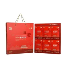 Nước Hồng Sâm 6 Năm Tuổi Hansamin Hàn Quốc - Bổ Sung Dinh Dưỡng, Tăng Cường Trí Nhớ & Sức Khỏe - Hộp 30 Gói 70ml