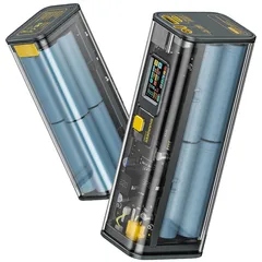 Pin sạc dự phòng Shargeek Storm 2 Liquid 25600mAh 100W - Thiết kế trong suốt, sạc nhanh PD 3.0 cho laptop & thiết bị di động.