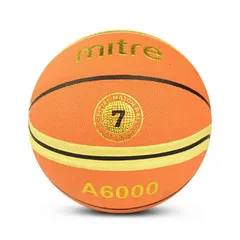 Bóng rổ Da PU A6000 Mitre - Quả Bóng Chuyên Nghiệp Độ Bền Cao - Phù Hợp Các Giải Đấu Thể Thao
