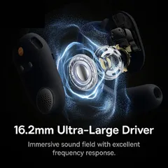 Tai nghe Bluetooth Baseus Eli Sport 1 - Mở tai nhẹ, âm bass mạnh mẽ, Bluetooth 5.3, chống nước IPX4, thời gian sử dụng 30h, lý tưởng cho thể thao.
