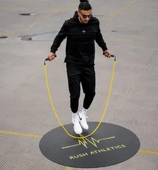Thảm Nhảy Dây Sporty JM2 - Giảm Sốc, Chống Ồn, Chất Liệu Cao Cấp, Độ Dày 3mm, Thoát Ẩm Nhanh, Hạn Chế Trơn Trượt