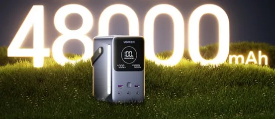 Trạm Sạc Dự Phòng Ugreen Nexode Pro PB770 48000mAh 300W - Sạc Nhanh PD, Hiển Thị Kỹ Thuật Số, Hỗ Trợ 5 Thiết Bị Đồng Thời