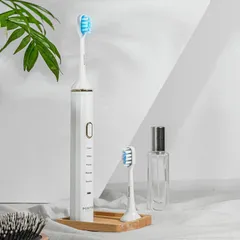 Bàn Chải Đánh Răng Điện Kata WT001 Sạc Không Dây - Công Nghệ Đèn LED 8 Tia Xanh Làm Trắng Răng, Chống Nước IPX7, 5 Chế Độ Sử Dụng