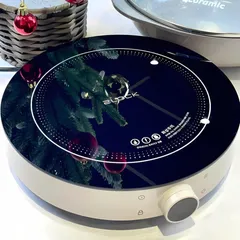 Bếp Từ Đơn 2Lock Đường Kính 28cm Công Suất 2000W - Tiết Kiệm Điện, Mặt Kính Ceramic, Dễ Dàng Vệ Sinh