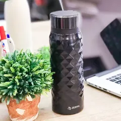 Bình Giữ Nhiệt Inox Cao Cấp Diamond Zebra 500ml - Thiết Kế Hình Khối Kim Cương, Giữ Nhiệt Đến 12 Giờ, Sang Trọng và Tiện Lợi