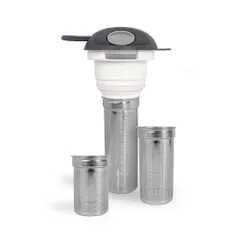 Bình Giữ Nhiệt Inox Smart V Zebra Có Lọc Trà - Phiên Bản Dung Tích 1.2L, 1.5L, 2L, Giữ Nhiệt 12 Giờ, Bình Thủy Tinh Thời Trang, Tặng Bạn Bè
