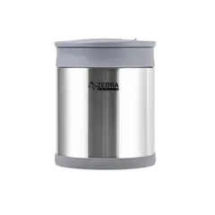 Hộp cơm giữ nhiệt Merry Meal Zebra 1,5L - Chất liệu inox cao cấp, có muỗng và ngăn phụ tiện lợi, giữ nóng lâu, không chứa BPA