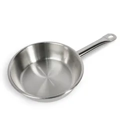 Chảo Inox 3 Lớp Đáy Từ Zebra Estio Pro 24cm - Chống Ăn Mòn, An Toàn Khi Nấu Nướng, Dùng Cho Tất Cả Các Loại Bếp