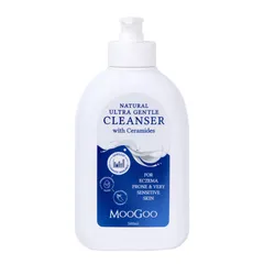 Gel tắm dịu nhẹ MooGoo Natural Ultral Gentle 500ml - Sữa tắm và rửa mặt an toàn cho trẻ sơ sinh, da nhạy cảm