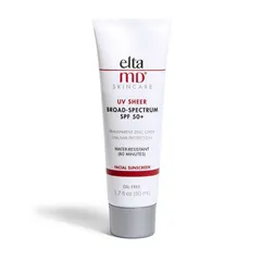 Kem Chống Nắng EltaMD UV Sheer SPF 50+ - Chống Nắng Phổ Rộng Cho Mặt, Hỗ Trợ Chống Nước, Thích Hợp Với Mọi Loại Da