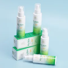 Kem Chống Nắng Toàn Thân Ric Skin Body Cream SPF 50+ - Dưỡng Trắng, Chống Nước, Phù Hợp Mọi Loại Da, 100ml