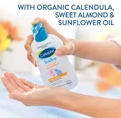 Kem Dưỡng Da Cho Bé Cetaphil Baby 400ml Với Hoa Cúc Hữu Cơ Giúp Dưỡng Ẩm & Bảo Vệ Da Nhạy Cảm, An Toàn & Dịu Nhẹ