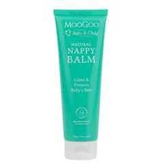 Kem Hỗ Trợ Chống Hăm Cho Bé MooGoo Natural Nappy Balm 120g - Dưỡng Da Mịn Màng, An Toàn Cho Da Nhạy Cảm Của Bé