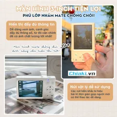 Máy Ảnh Kỹ Thuật Số Mini HS Pixel 64MP - Quay Video 4K, Zoom 18x, Thiết Kế Hiện Đại, Chụp Ảnh Sắc Nét, Ống Kính Góc Rộng