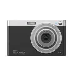 Máy Ảnh Kỹ Thuật Số Mini V2 50MP Super Zoom - Quay Video 4K, Zoom Quang Học, Thiết Kế Nhỏ Gọn, Chụp Ảnh Sắc Nét