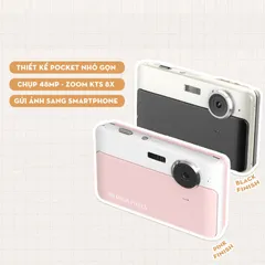 Máy ảnh kỹ thuật số Pocket Camera 8x Zoom - Cảm biến CMOS 40-48MP, Quay video HD, Thiết kế nhỏ gọn phù hợp du lịch và quà tặng