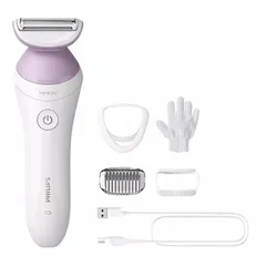 Máy cạo lông cho nữ Philips Lady Shaver BRL136/00 - Thiết kế nhỏ gọn, cạo khô và ướt, an toàn cho da, chăm sóc cá nhân hiệu quả