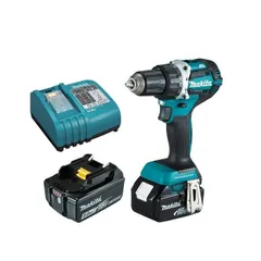 Máy Khoan Vặn Vít Dùng Pin Makita DDF484RFE 18V - Thiết Kế Không Dây, Tốc Độ 2000 V/P, Công Suất Mạnh Mẽ, Hỗ Trợ Khoan Gỗ Kim Loại