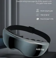 Máy Massage Mắt Kata ME80 Gấp Gọn Kết Nối Bluetooth - Thiết Bị Thư Giãn Đa Năng, 4 Chế Độ Massage, Nghe Nhạc Tiện Lợi