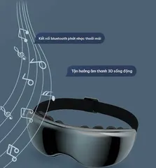 Máy Massage Mắt Kata ME80 Gấp Gọn Kết Nối Bluetooth - Thiết Bị Thư Giãn Đa Năng, 4 Chế Độ Massage, Nghe Nhạc Tiện Lợi