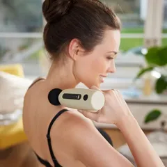 Máy Massage Thư Giãn Cơ Bắp Cầm Tay Silvercrest - 4 Đầu Massage, 5 Mức Tốc Độ, Pin 1800mAh Dùng 8 Giờ, Thiết Kế Gọn Nhẹ