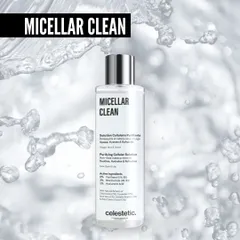 Nước Tẩy Trang Sạch Sâu Celestetic Micellar Clean 200ml - Cấp Ẩm, Loại Bỏ Bụi Bẩn, Tạp Chất Cho Mọi Loại Da