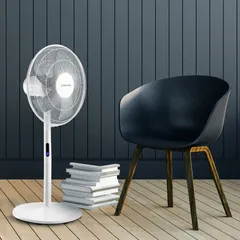 Quạt Cây Trotec TVE 24S - Quạt Điều Chỉnh Chiều Cao 70-130cm, 8 Cấp Độ Gió, Điều Khiển Từ Xa, Tiết Kiệm Năng Lượng