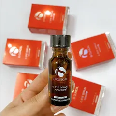 Serum Dưỡng Da Vùng Mắt iS Clinical C Eye Serum Advance 15ml - Chống Lão Hóa, Cải Thiện Quầng Thâm, Bọng Mắt, Dưỡng Ẩm Da Mắt
