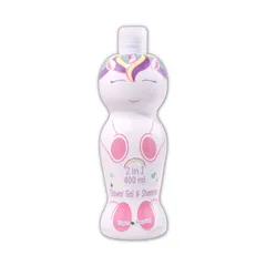 Sữa Tắm Gội Cho Bé 2in1 Vegan Air Val Họa Tiết Hoạt Hình - An Toàn, Không Cay Mắt, Thân Thiện Với Da, Dung Tích 400ml