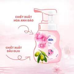 Sữa Tắm Gội Cho Bé Kutieskin 200ml - Hương Thơm Ngọt Ngào, Làm Sạch Dịu Nhẹ & Ngăn Ngừa Hăm, Rôm, Mẩn Ngứa