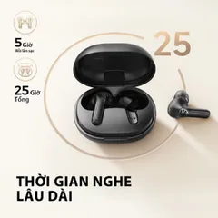 Tai Nghe Bluetooth Soundpeats Life Chống Ồn Chủ Động ANC, Âm Thanh Tuyệt Hảo, Kết Nối Bluetooth 5.2, Thời Gian Sử Dụng 5 Giờ