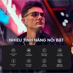 Tai nghe Bluetooth True Wireless Havit TW945 - Âm thanh chất lượng cao, thiết kế thời trang, kết nối ổn định, pin lâu dài 3 giờ sử dụng