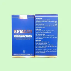 Viên uống Betacan 500mg - Tăng cường sức đề kháng và hỗ trợ miễn dịch, sản phẩm bảo vệ sức khỏe hàng ngày