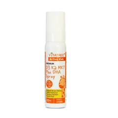 Xịt Vitatree D3 K2 MK7 Plus DHA 20ml - Hỗ trợ bổ sung dinh dưỡng, tăng cường miễn dịch và phát triển chiều cao cho bé