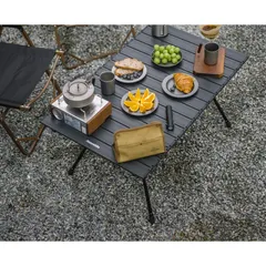 Bàn Nhôm Xếp Gọn Điều Chỉnh Độ Cao FT12 NatureHike - Bền Bỉ, Dễ Dàng Mang Theo, Thích Hợp Cắm Trại & Dã Ngoại