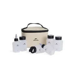 Bộ Lọ Đựng Gia Vị Dã Ngoại Naturehike CNH22CJ043 - Bộ 6 Món Chất Liệu Cao Cấp, Thiết Kế Thông Minh Tiện Dụng Cho Cắm Trại, Picnic