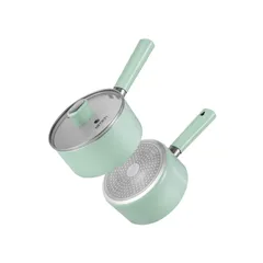 Bộ Nồi Chảo Chống Dính Elmich Baby EL-1168SK Đáy Từ 16cm - Thời Trang, Siêu Bền, An Toàn Cho Sức Khỏe Người Dùng
