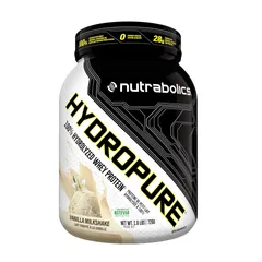 Bột uống tăng cơ Nutrabolics Hydropure 1.6LBS - Hỗ trợ phục hồi, bổ sung protein whey thủy phân, hương vị thơm ngon, giảm đau cơ bắp