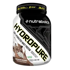 Bột uống tăng cơ Nutrabolics Hydropure 1.6LBS - Hỗ trợ phục hồi, bổ sung protein whey thủy phân, hương vị thơm ngon, giảm đau cơ bắp
